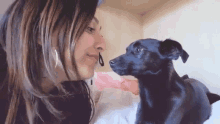 Kissing Dog Debora Spiga GIF - Kissing Dog Debora Spiga Debby Arts GIFs
