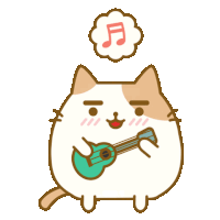 Joyful Mood Bass Sticker - Joyful Mood Bass Music Sheets Stickers