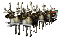 Boldog Karácsonyt Deer Sticker - Boldog Karácsonyt Deer Santa Claus Stickers