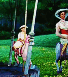 Carousel Tripping GIF - Carousel Tripping Marypoppins GIFs