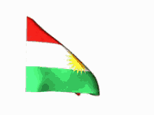 Kurdistan Flag Flags GIF - Kurdistan Flag Flags Kurdish Flag GIFs