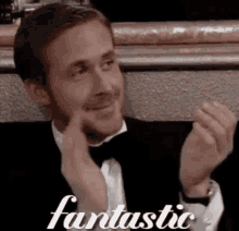 Fantastic Ryan Gosling GIF - Fantastic Ryan Gosling Clapping GIFs