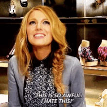 Blake Lively Awful GIF - Blake Lively Awful I Hate This GIFs