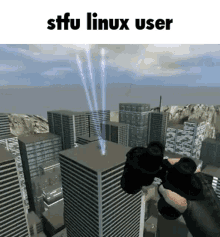 Linux Stfu GIF - Linux Stfu Linux User GIFs