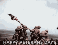 Thank You For Your Service Flag GIF - Thank You For Your Service Flag Happy Veterans Day GIFs
