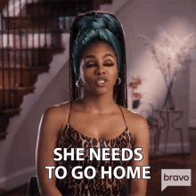 She Needs To Go Home Real Housewives Of Potomac GIF - She Needs To Go Home Real Housewives Of Potomac She Needs To Leave GIFs