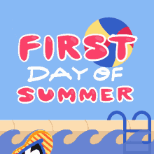 First Day Of Summer Happy First Day Of Summer GIF - First Day Of Summer Happy First Day Of Summer Its Summertime GIFs