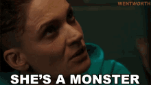 shes a monster bea smith wentworth shes evil she is a bad person