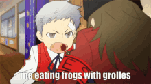 Frogs Eating GIF - Frogs Eating Groll GIFs
