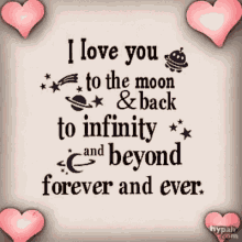 I Love You To The Moon And Back Ily GIF - I Love You To The Moon And Back Love You I Love You GIFs