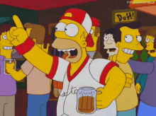 The Simpsons Duff Beer 6 Ping Pong Ball Set Table Tennis Homer Moes TV Gag Gift 