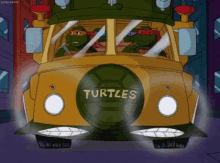 Tmnt Teenage Mutant Ninja Turtles GIF - Tmnt Teenage Mutant Ninja Turtles Turtle Van GIFs