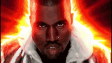 Fiery Aura Kanye West GIF - Fiery Aura Kanye West Stronger GIFs