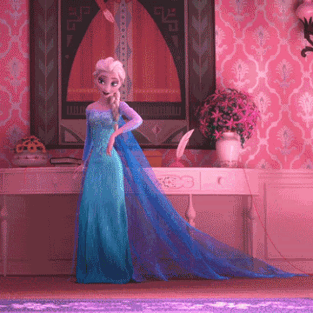 Elsa Magic GIF.