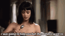 I Was Going To Help You But Then I Didn'T Want To - Krysten Ritter In Don'T Trust The B GIF - Krysten Ritter Dont Trust The B Funny GIFs