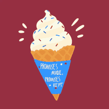 Promises Made Promises Kept Ice Cream GIF - Promises Made Promises Kept Ice Cream Summer GIFs