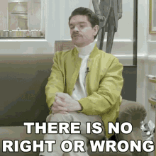 There Is No Right Or Wrong Robin James GIF - There Is No Right Or Wrong Robin James No Correct Answer GIFs