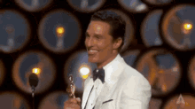 Matthew Mcconaughey Oscars GIF - Matthew Mcconaughey Oscars Tinder GIFs