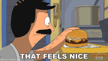 That Feels Nice Bob Belcher GIF - That Feels Nice Bob Belcher The Bobs Burgers Movie GIFs