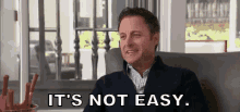 It'S Not Easy. GIF - Not Easy Its Not Easy GIFs