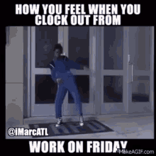 Friday Feeling Leaving Work GIF - Friday Feeling Leaving Work Off Work GIFs