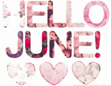 Hello June First Day Of June GIF - Hello June June First Day Of June GIFs