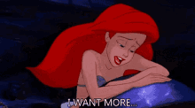 I Want More Ariel GIF - I Want More Ariel The Little Mermaid GIFs