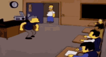 Moe Szyslak Dance GIF - Moe Szyslak Dance The Simpsons GIFs