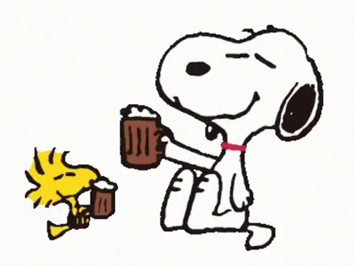 Snoopy Drunk GIFs | Tenor