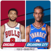 Chicago Bulls Vs. Oklahoma City Thunder Pre Game GIF - Nba Basketball Nba 2021 GIFs