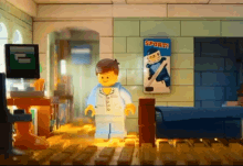 Emmet Is So Pumped Up! - Chris Pratt - The Lego Movie GIF - The Lego Movie Lego Emmet GIFs