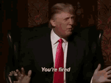 Trump Youre Fired GIF - Trump Youre Fired The Apprentice GIFs