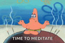 Meditation Hippie GIF - Meditation Hippie Sponge Bob GIFs