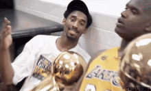 Kobe Bryant Shaquille O Neal GIF - Kobe Bryant Shaquille O Neal Lakers GIFs