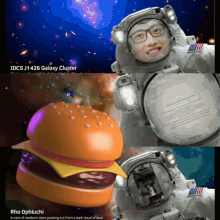 Astronaut Burger GIF - Astronaut Burger Space GIFs
