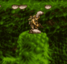 Metal Slug Game Over GIF - Metal Slug Game Over Worms GIFs