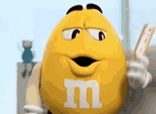 Fan GIF - M And Ms Yellow Candy GIFs