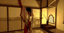 Yukata Spin Obi Spin GIF - Yukata Spin Obi Spin Kimono GIFs