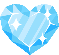 Frozen Heart Heart Sticker - Frozen Heart Heart Joypixels Stickers