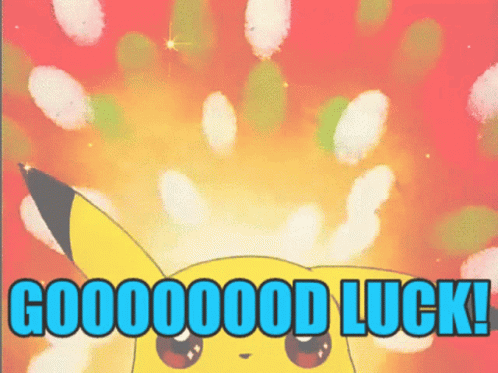 Pikachu Good Luck GIF - Pikachu Good Luck Pokemon GIFs