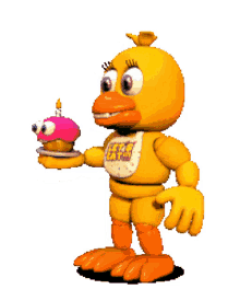 fnaf five nights at freddys chica chica the chicken cake
