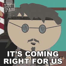 Its Coming Right For Us Ned Gerblansky GIF - Its Coming Right For Us Ned Gerblansky South Park GIFs