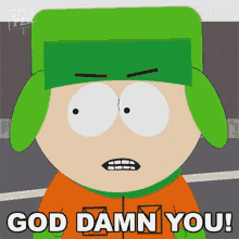 God Damn You Kyle Broflovski GIF - God Damn You Kyle Broflovski South Park GIFs