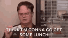 Dwight The Office GIF - Dwight The Office Lunch GIFs