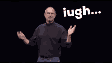Iugh Iugh Jobs GIF - Iugh Iugh Jobs Steve Jobs GIFs