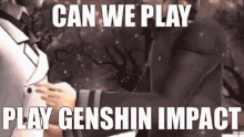 Mikayuu Genshin Impact GIF - Mikayuu Genshin Impact Owari No Seraph GIFs