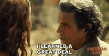 I Learned A Great Deal Mr Wednesday GIF - I Learned A Great Deal Mr Wednesday American Gods GIFs