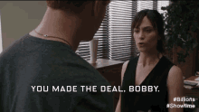 You Made A Deal - You Can Get Out Of It Anytime. GIF - Maggie Siff Wendy Rhoades Deal Breaker GIFs