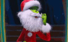 Santa Costume Moustache GIF - Santa Costume Moustache Beard GIFs
