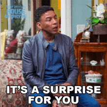 Its A Surprise For You Cj Payne GIF - Its A Surprise For You Cj Payne House Of Payne GIFs